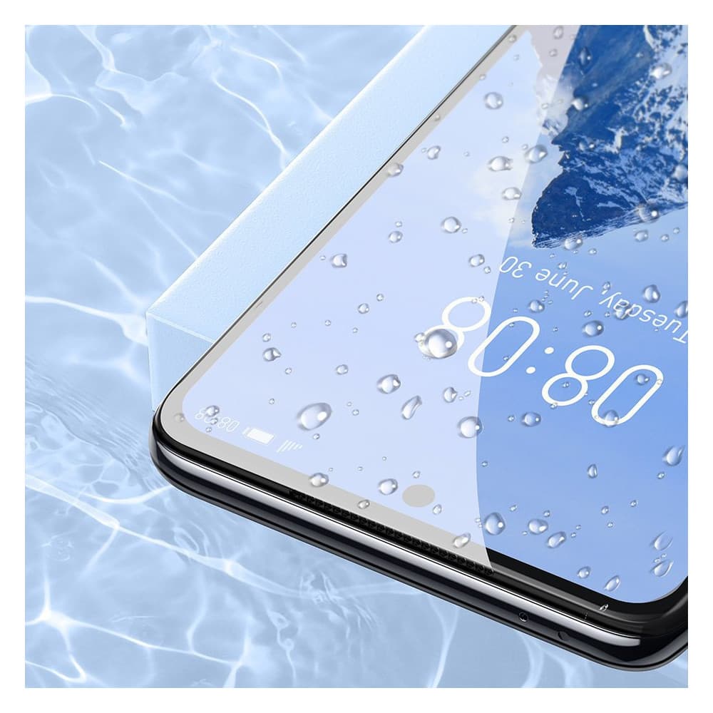 Baseus 2x ochranná fólie na celý displej 0,15 mm pro Xiaomi Redmi K40/K40 Pro Transparent (SGMIK40-02) - 18