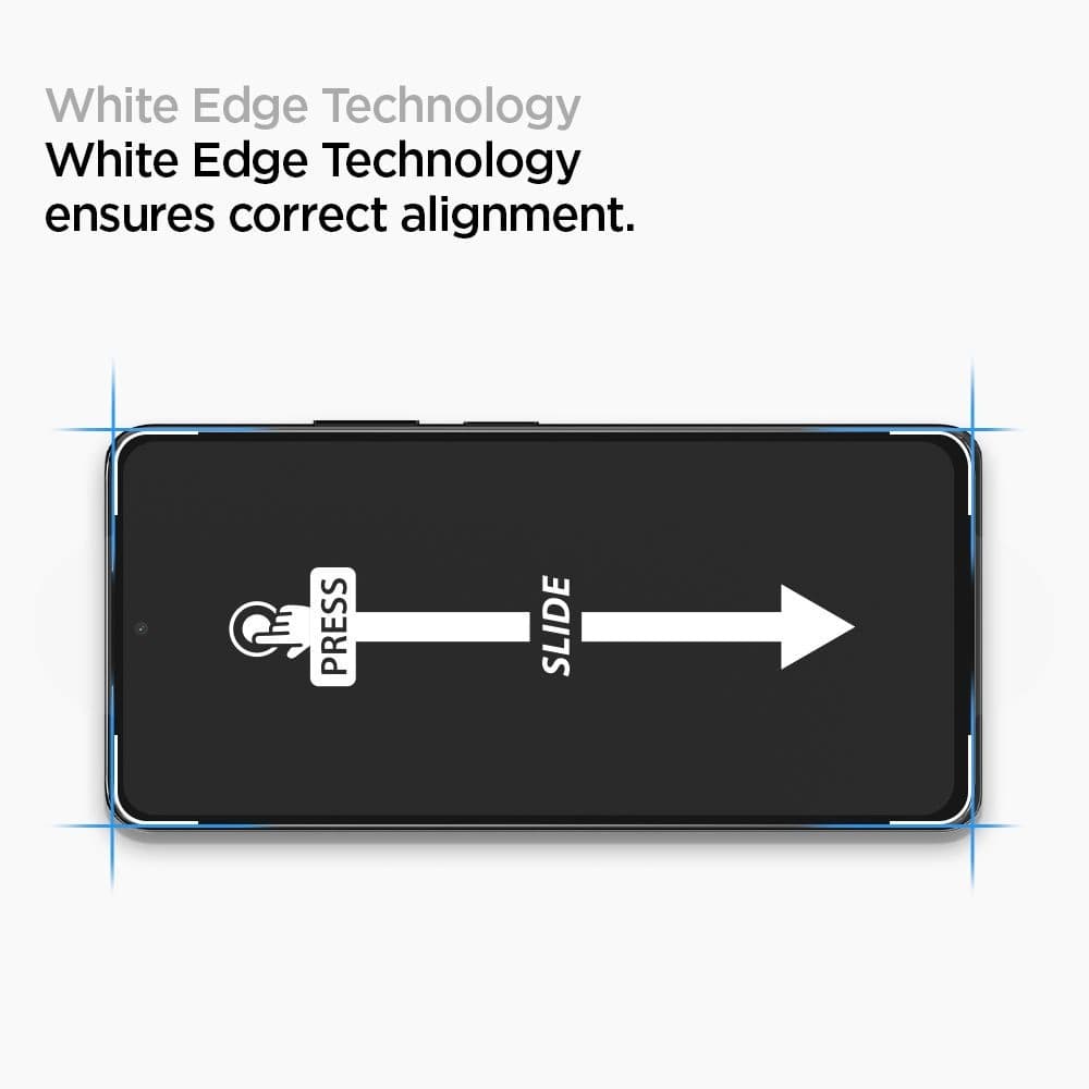 Tvrzené sklo Spigen GLAS.tR Slim Redmi Note 10/10S Black - 5