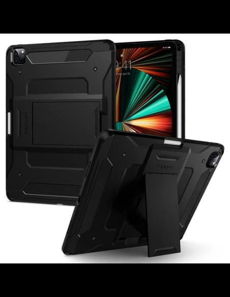 Etui Spigen Tough Armor Pro Apple iPad Pro 12.9 2021 (a 5-a generație) Negru
