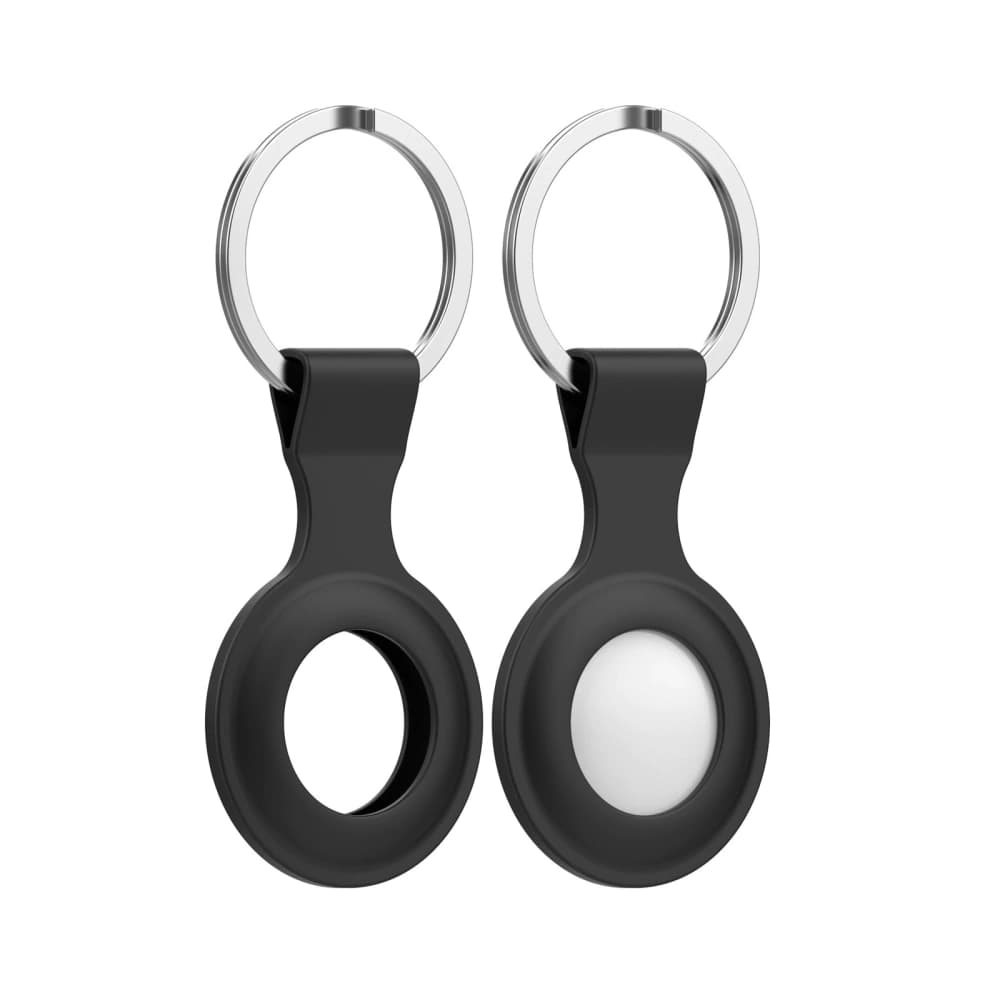 Etui din silicon Loco Dot Silicone Apple AirTag Negru - 4