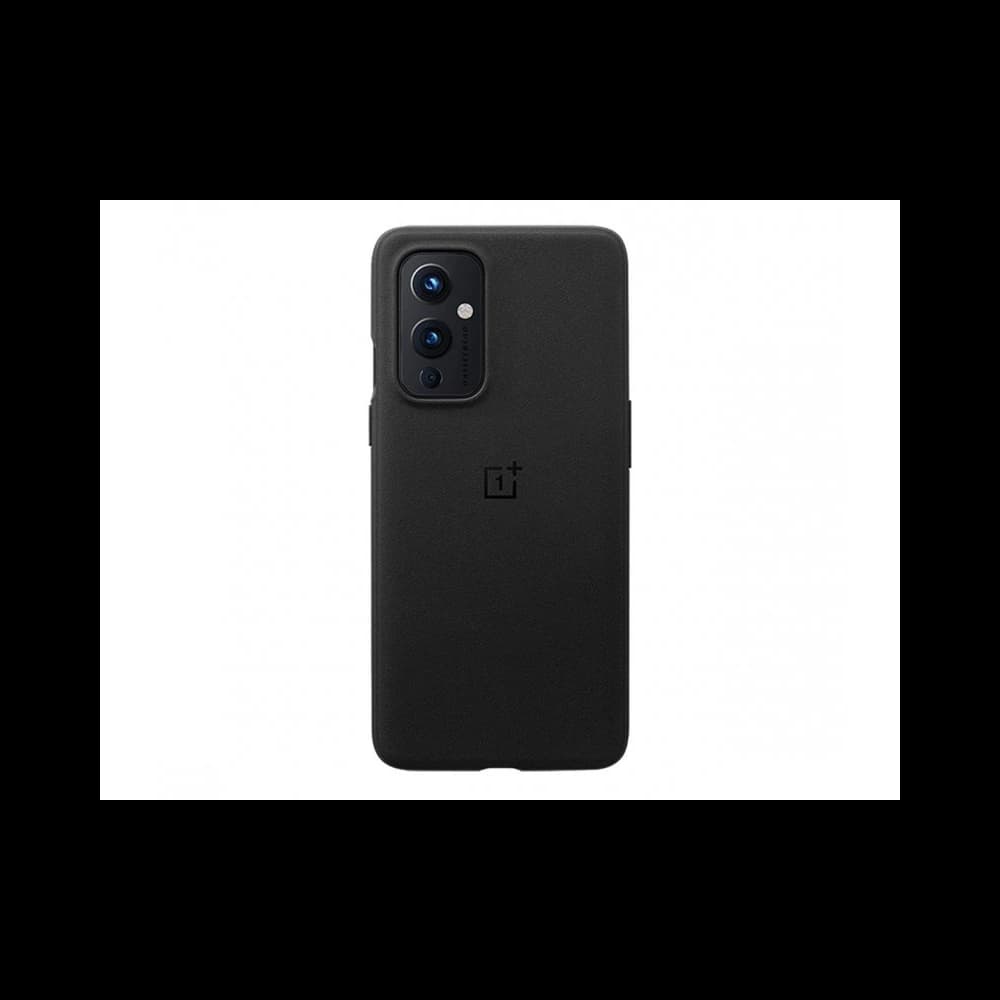 Husa OnePlus 9 Sandstone Bumper Case Neagră - 1