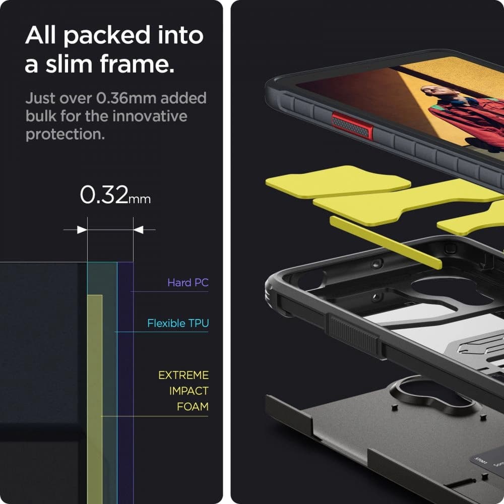 Etui Spigen Tough Armor Samsung Galaxy Xcover 5 Gunmetal - 12