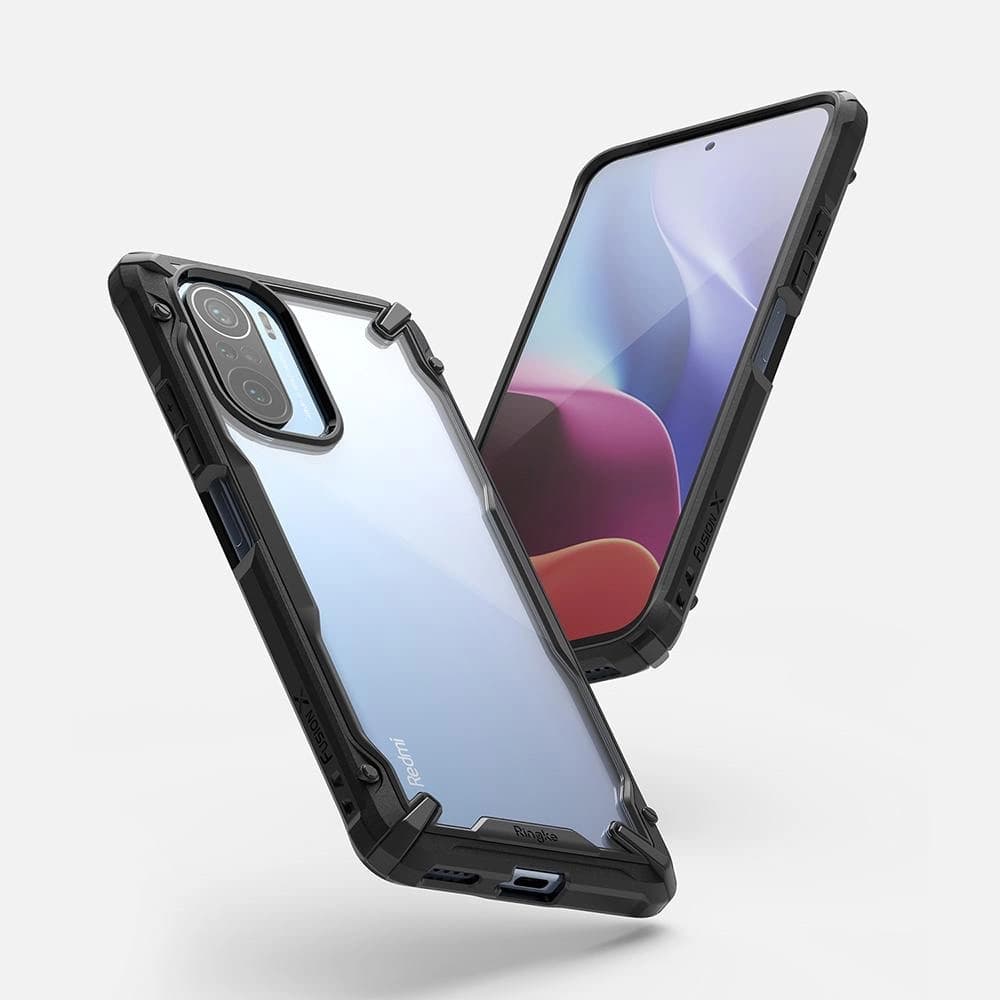 Ringke Fusion-X Design Xiaomi Mi 11i/Mi 11X/Pocophone F3/Redmi K40/K40 Pro/K40 Pro Plus Camo (Moro) Black - 2