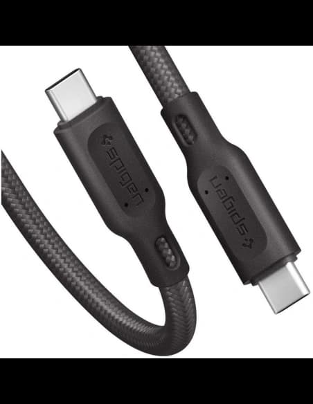 Cablu USB-C Spigen Essential C11C1 PD 60W QC3.0 150cm Gunmetal