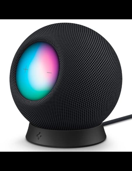 Podstawka Spigen Silicone Fit Apple HomePod mini Stand Black