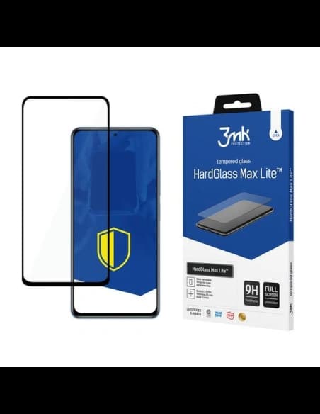 3MK Xiaomi Gehärtetes Glas HardGlass Max Lite Mi 11i 5G schwarz