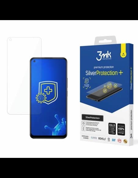 Antimikrobní ochranná fólie 3MK Silver Protect+ Realme 8 5G