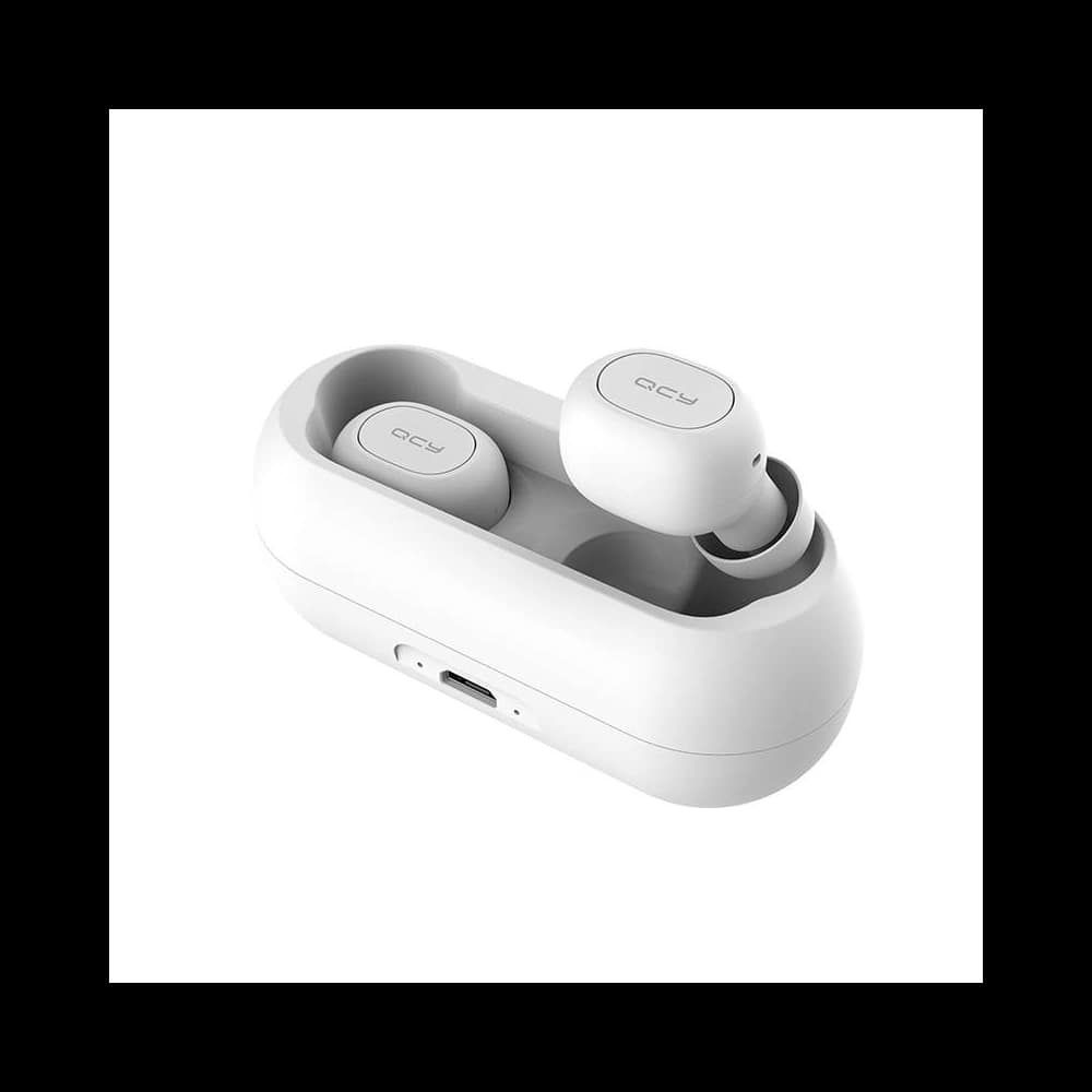 Sluchátka TWS QCY T1C, Bluetooth 5.0 (bílé) - 2
