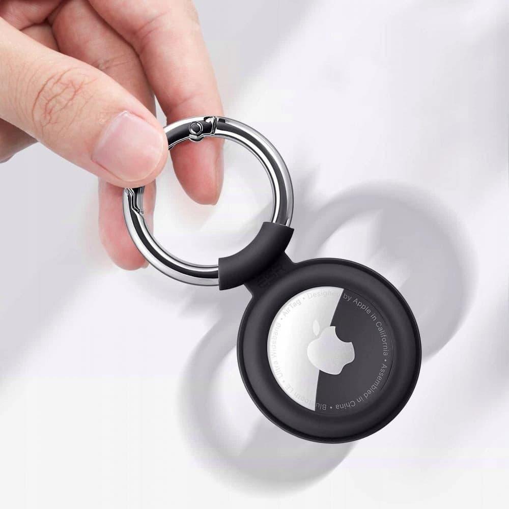 Silikonové pouzdro ESR Cloud Apple AirTag Modré a Černé - 2