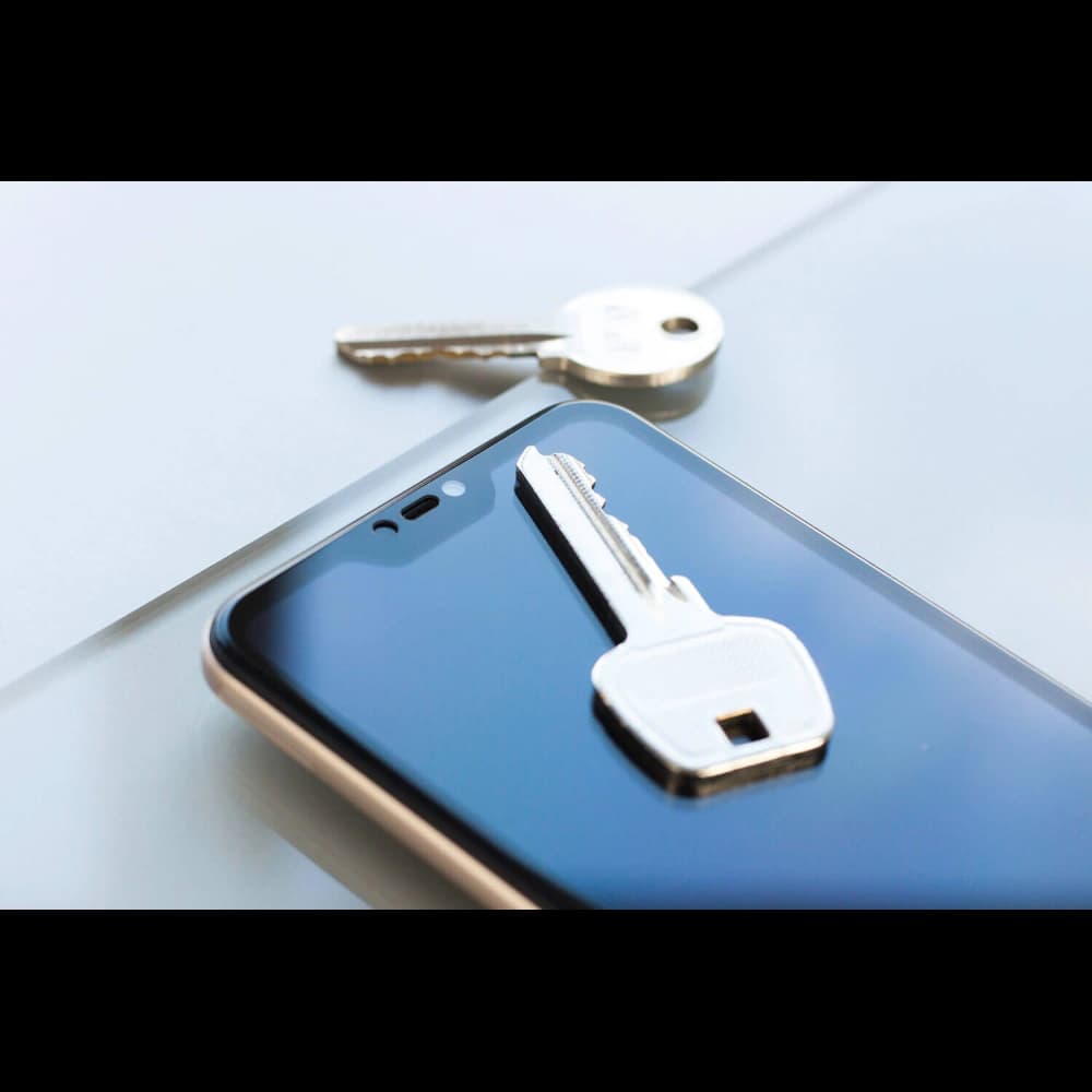 3MK Gehärtetes Glas HardGlass Max Lite Motorola Moto G100 5G schwarz - 6