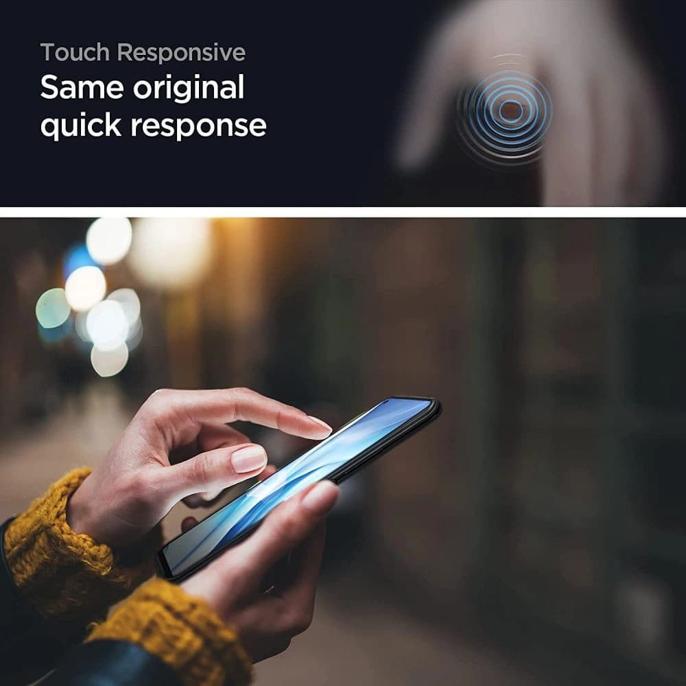 Tvrzené sklo Spigen GLAS.tR Slim Xiaomi Mi 11 Lite LTE/5G [2 PACK] - 4