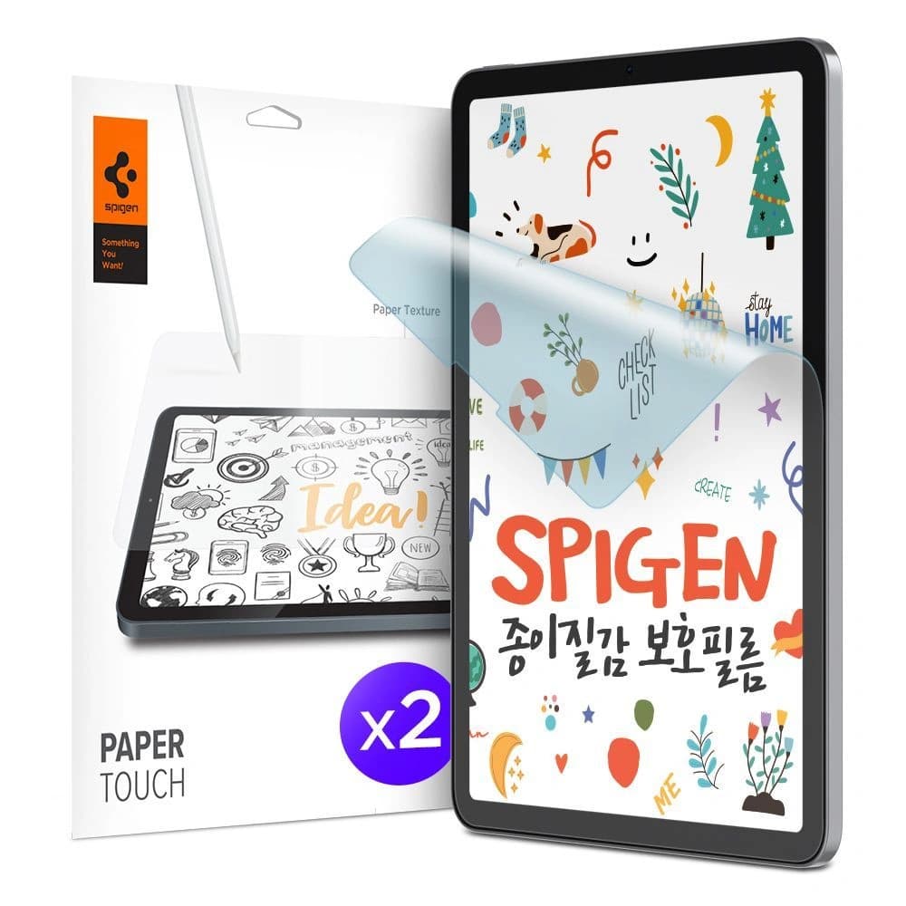 Folia Spigen Paper Touch Apple iPad Pro 11 2018/2020 (1. și 2. generație) [2 PACK] - 1