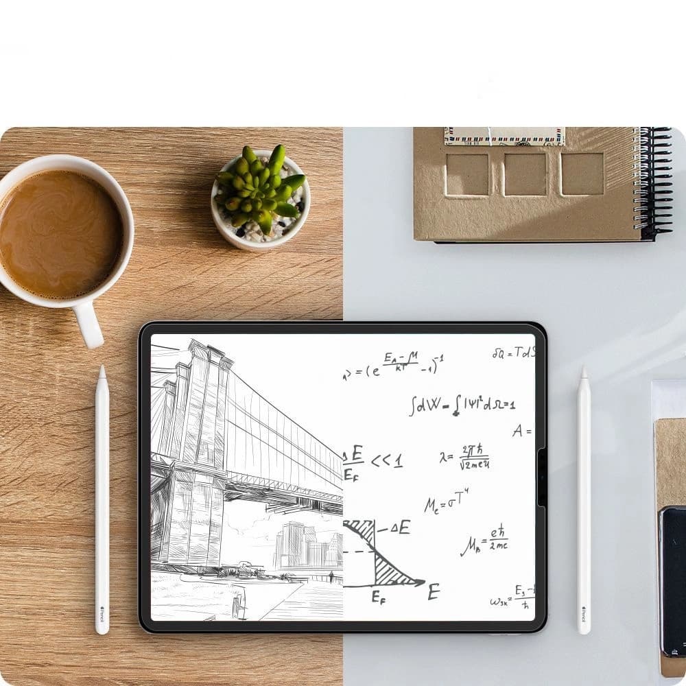 Folia Spigen Paper Touch Apple iPad Pro 11 2018/2020 (1. și 2. generație) [2 PACK] - 2