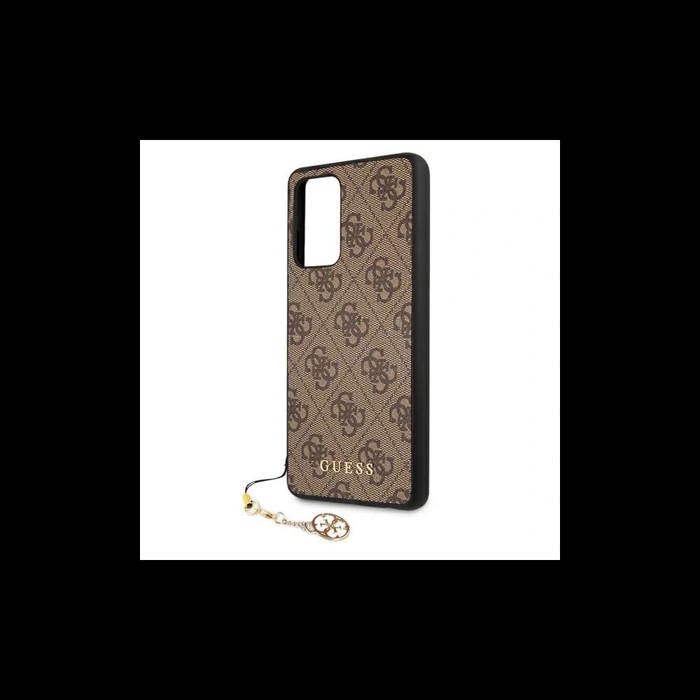 Etui Guess GUHCA72GF4GBR Samsung Galaxy A72 barna/brown kemény tok 4G Charms Collection - 6