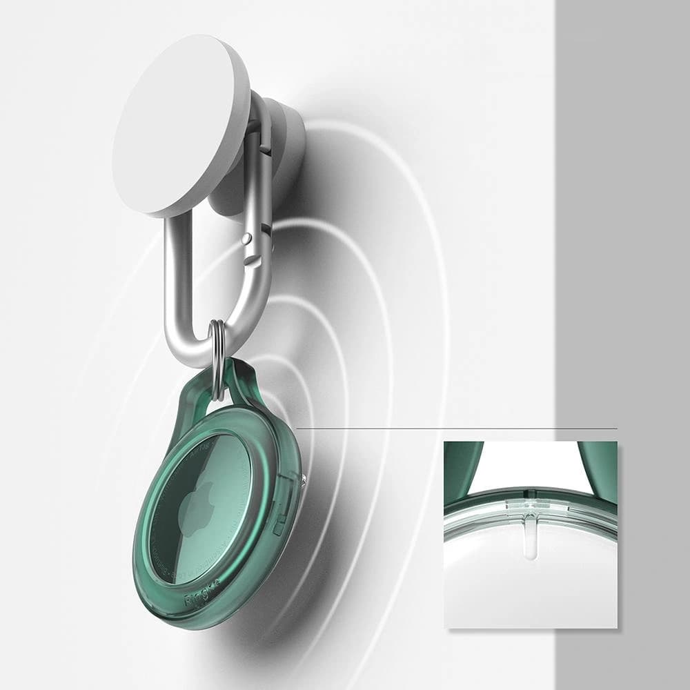 Ringke Apple Case Slim AirTag Smoke Schwarz - 7