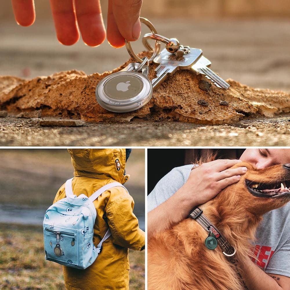 Ringke Apple Case Slim AirTag Smoke Schwarz - 10