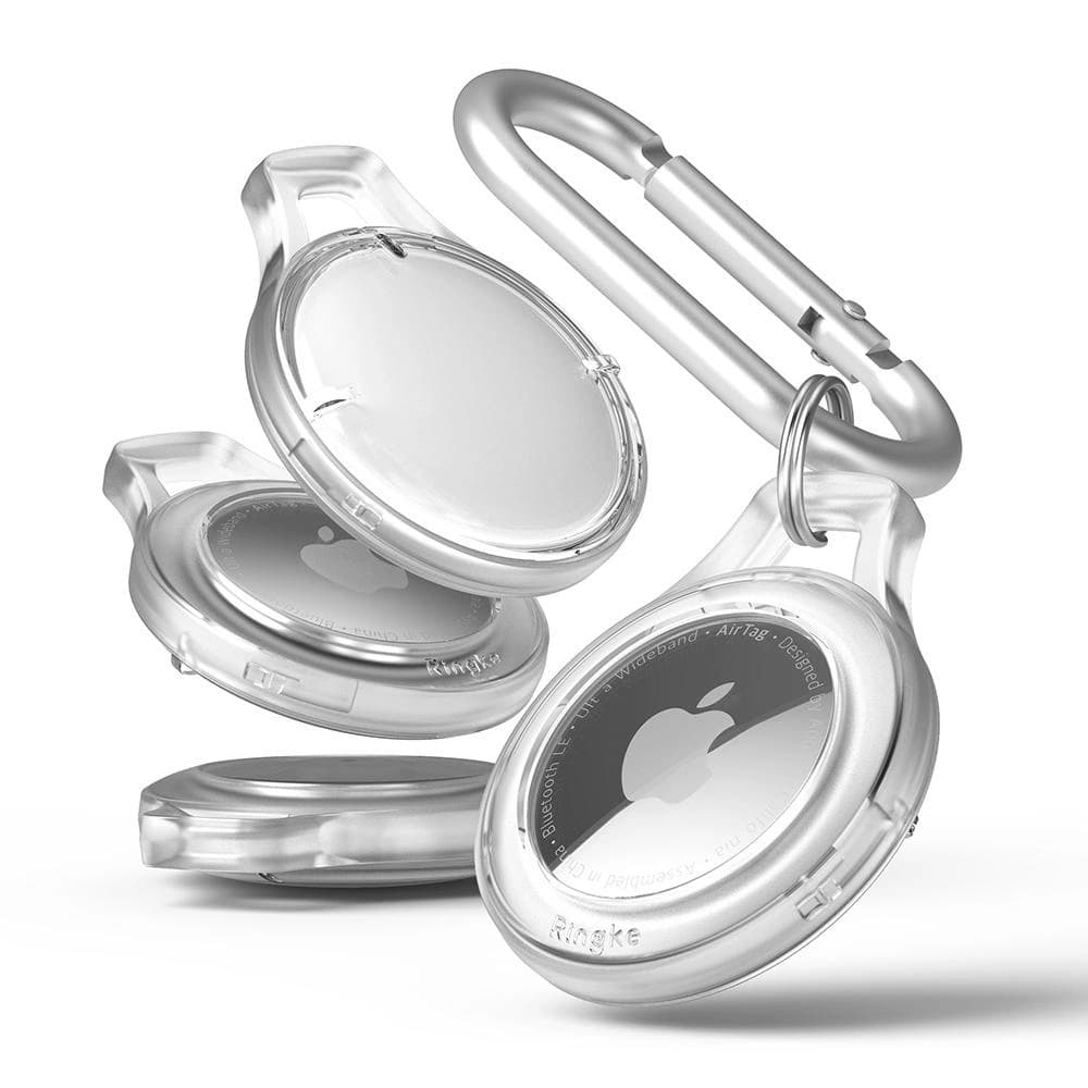 Ringke Apple Case Slim AirTag Klar [4 PACK] - 2