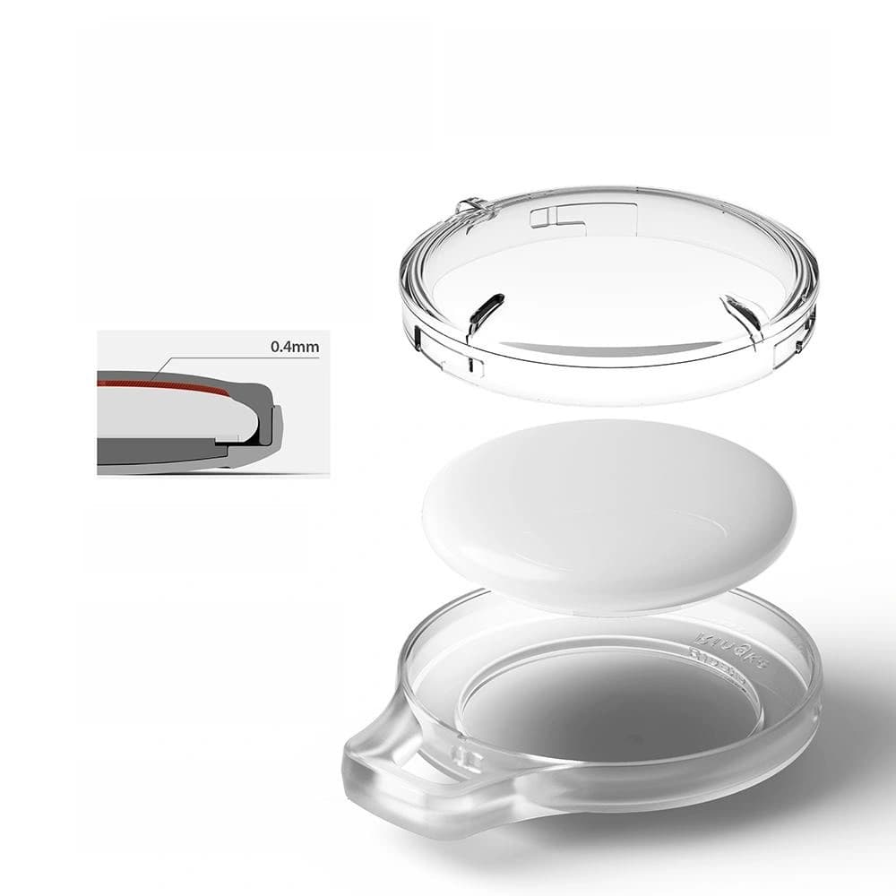 Ringke Apple Case Slim AirTag Klar [4 PACK] - 4