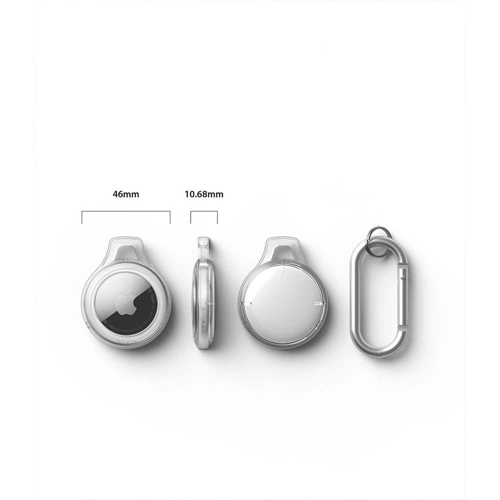 Ringke Apple Case Slim AirTag Klar [4 PACK] - 11