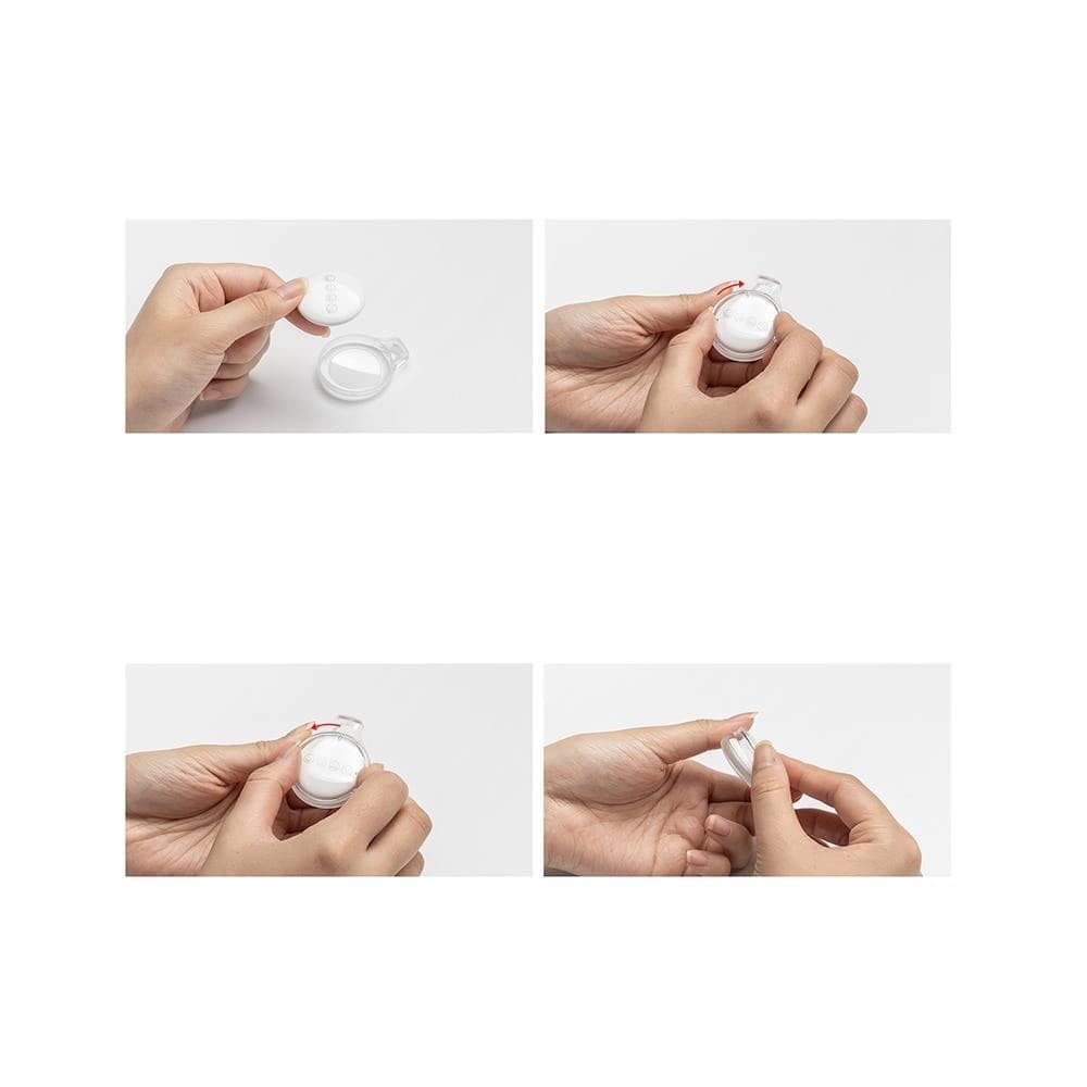 Ringke Apple Case Slim AirTag Klar [4 PACK] - 12