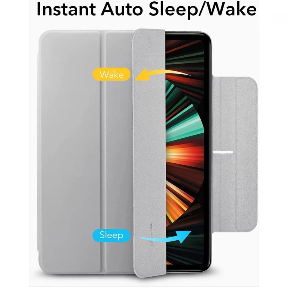 Etui ESR Rebound Magnetic Apple iPad Pro 12.9 2020/2021 (2. és 3. generáció) Ezüst Szürke - 2