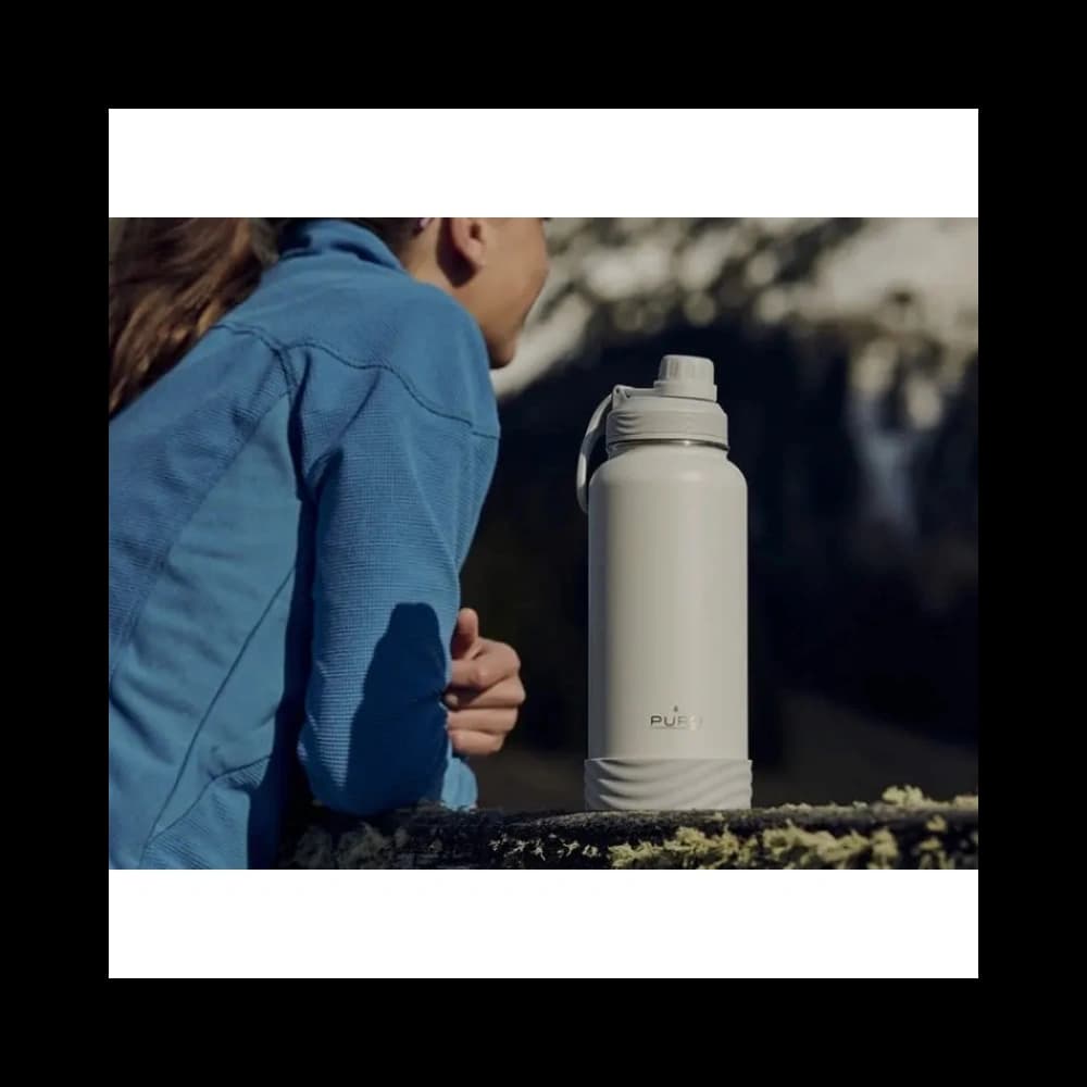 Sticlă termică din oțel inoxidabil PURO Outdoor 750 ml (Negru) - 4