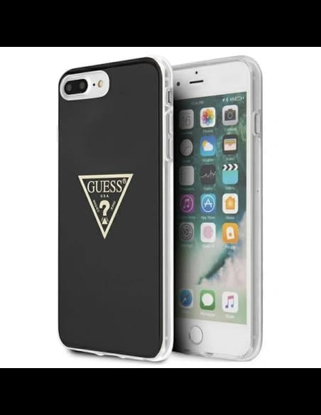 Etui Guess GUHCI8LPCUMPTBK Apple iPhone 8 Plus/7 Plus černý/black hardcase Metallic Collection