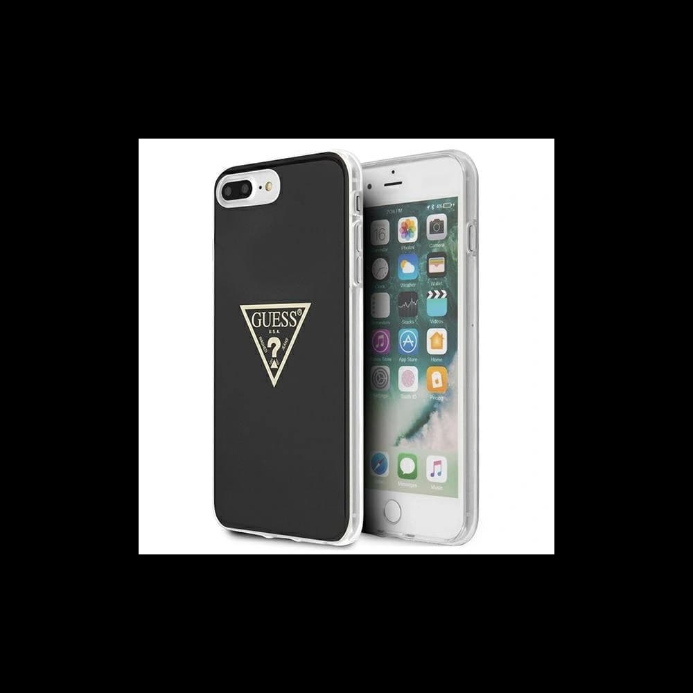 Etui Guess GUHCI8LPCUMPTBK Apple iPhone 8 Plus/7 Plus černý/black hardcase Metallic Collection
