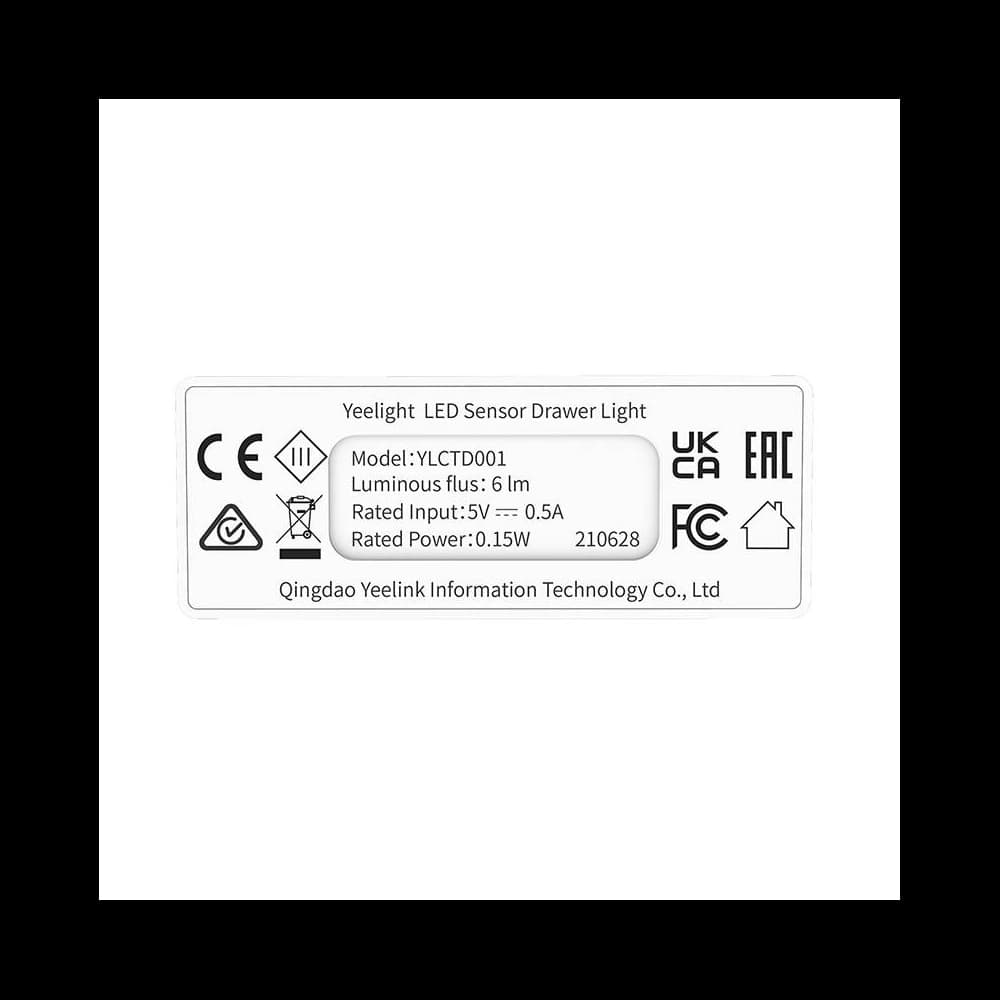 Lampka do šuplíku s pohybovým senzorem Yeelight LED Sensor Drawer Light (4ks) - 5