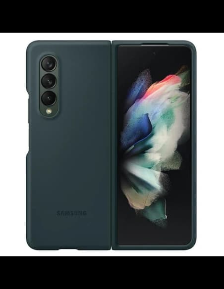Etui Samsung Galaxy Z Fold 3 EF-PF926TGEGWW zelené/green silikonové pouzdro