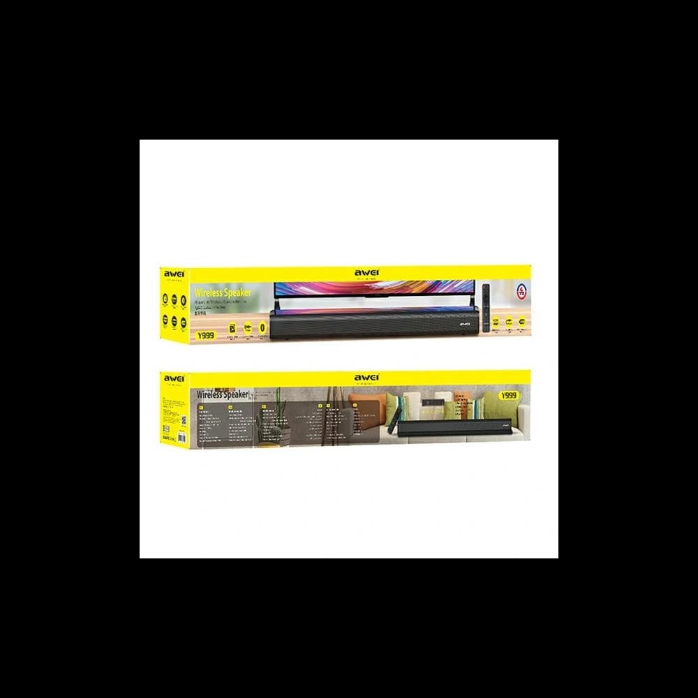 AWEI Soundbar Bluetooth Y999 černý/black - 6