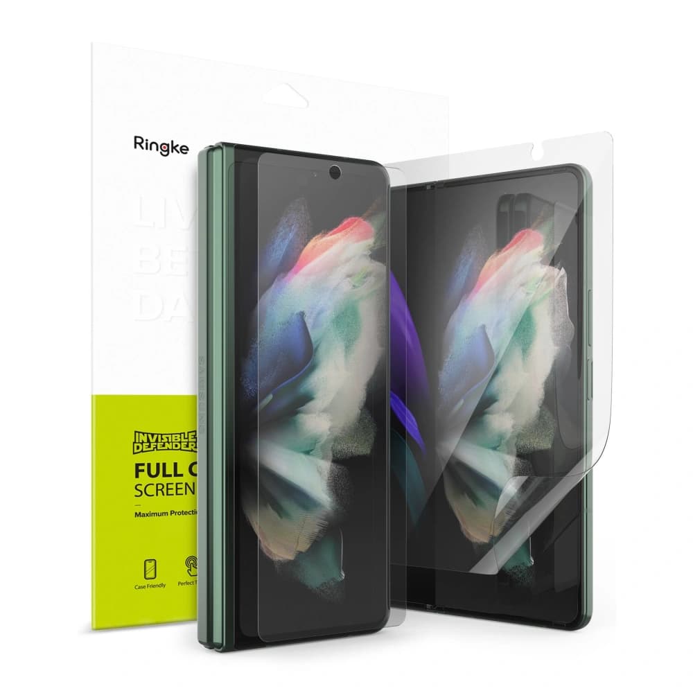 Fólie Ringke Invisible Defender Samsung Galaxy Z Fold 3 [2 PACK] - 1