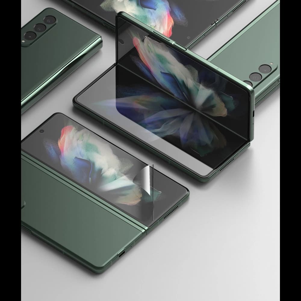Fólie Ringke Invisible Defender Samsung Galaxy Z Fold 3 [2 PACK] - 3