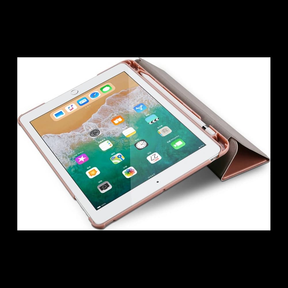 Etui DuxDucis SkinPro Apple iPad 9.7 2017/2018 (5. și 6. generație) Rose Gold - 2