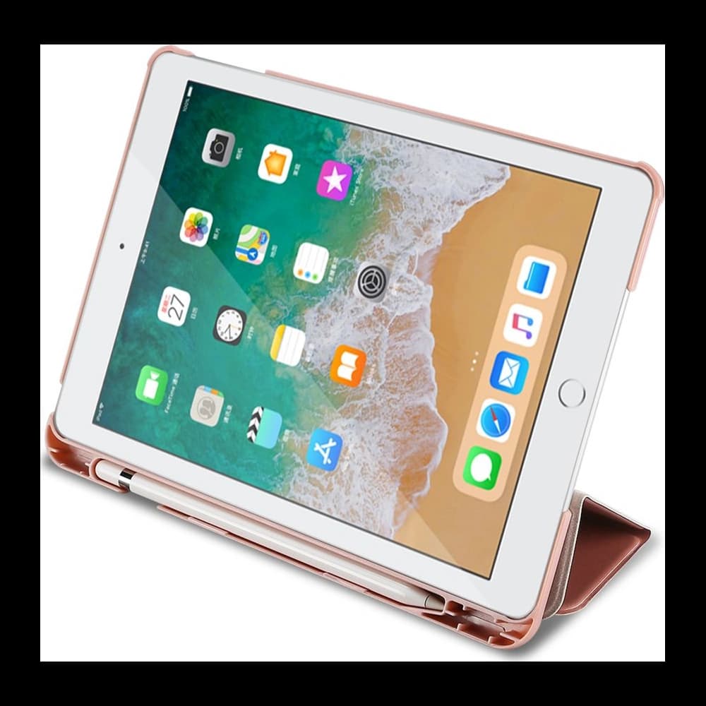 Etui DuxDucis SkinPro Apple iPad 9.7 2017/2018 (5. și 6. generație) Rose Gold - 5