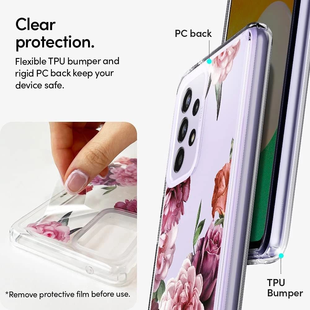 Spigen Cyrill Cecile Samsung Galaxy A52/A52s Rose Floral - 3