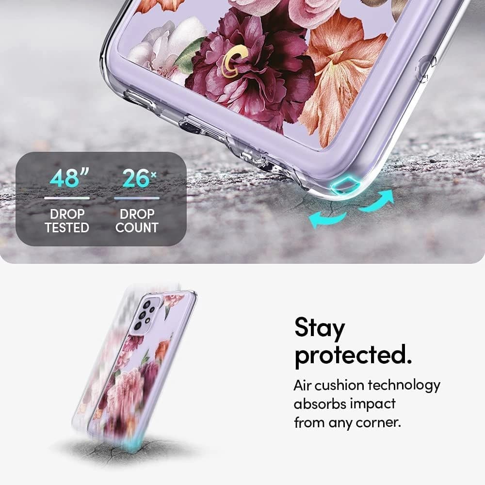 Spigen Cyrill Cecile Samsung Galaxy A52/A52s Rose Floral - 4