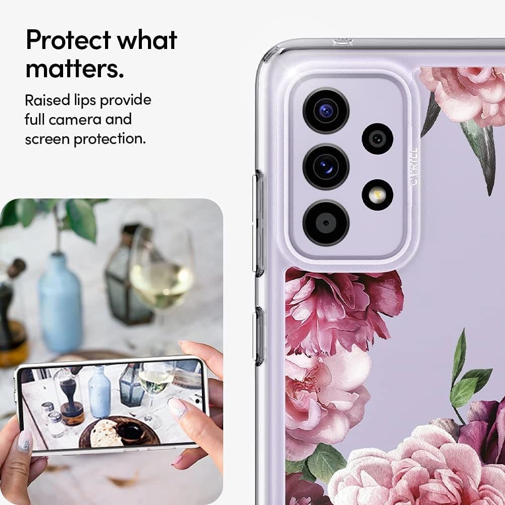 Spigen Cyrill Cecile Samsung Galaxy A52/A52s Rose Floral - 5