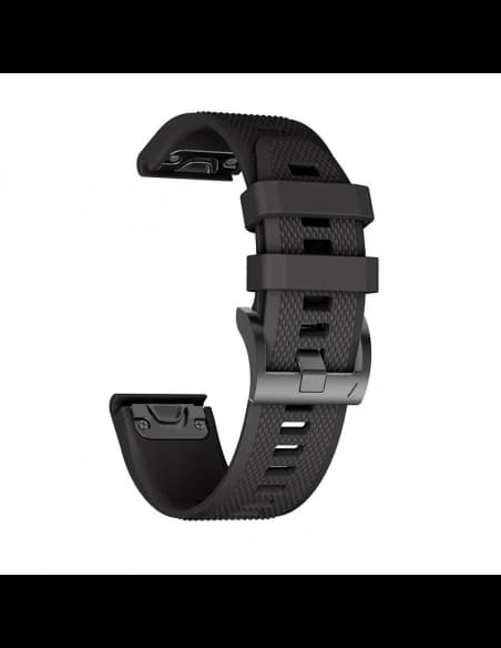 Pasek Tech-Protect Smooth Garmin Fenix 3/3 HR/5X/5X Plus/6X/6X Pro/7X Černý