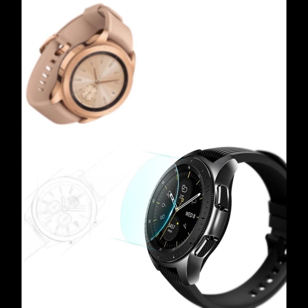 Edzett üvegek készlete Ringke ID Glass Samsung Galaxy Watch 41mm & 42mm 0.33mm [4 PACK] - 3