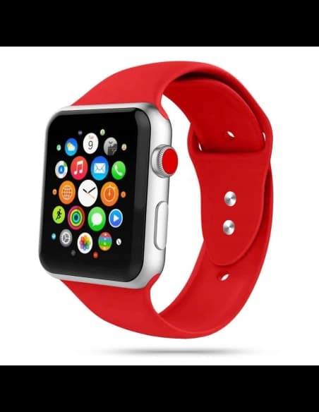 Pasek Tech-Protect Iconband Apple Watch 4/5/6/7/SE/8/9/Ultra 44/45/49mm Red