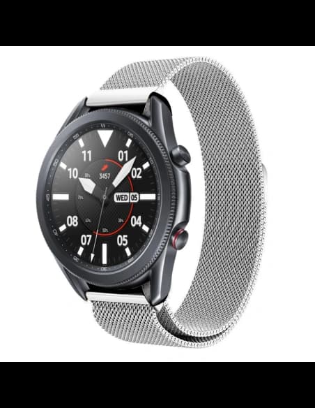 Tech-Protect Milaneseband Samsung Galaxy Watch 3 45mm Silver
