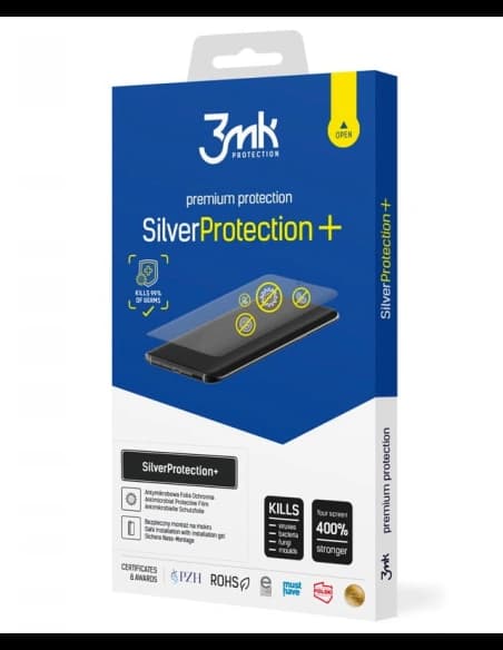Antimikrobás védőfólia 3MK Silver Protect+ Redmi 10