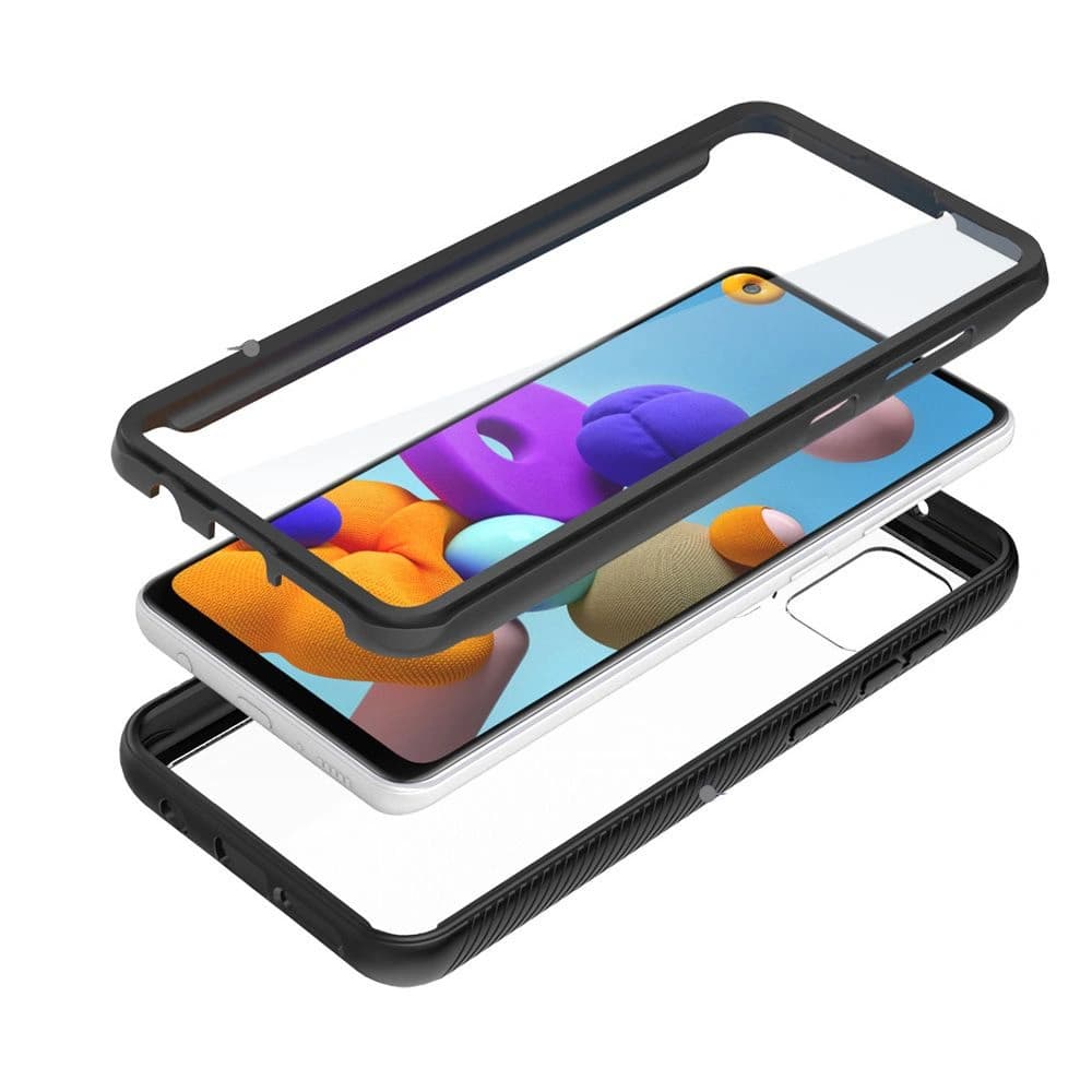 Case Tech-Protect Defense360 Samsung Galaxy A21s Schwarz - 2