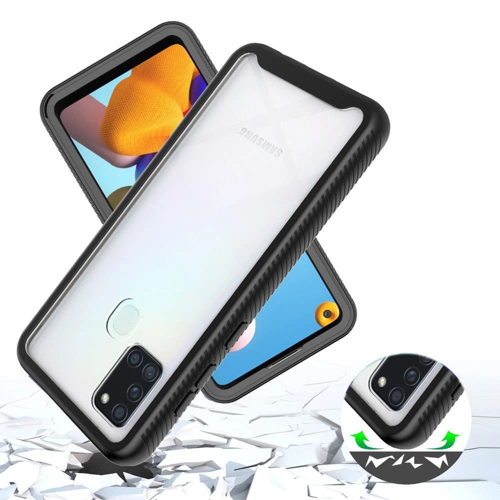 Case Tech-Protect Defense360 Samsung Galaxy A21s Schwarz - 5