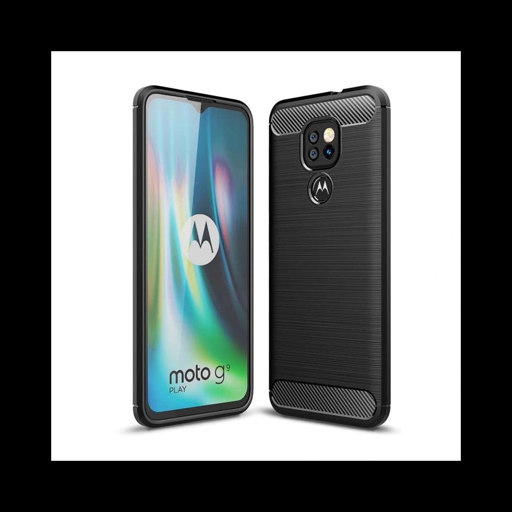 Tech-Protect TPUCarbon Motorola Moto G9 Play/E7 Plus Black - 1