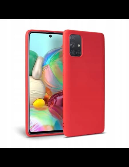 Case Tech-Protect Icon Samsung Galaxy M51 Rot