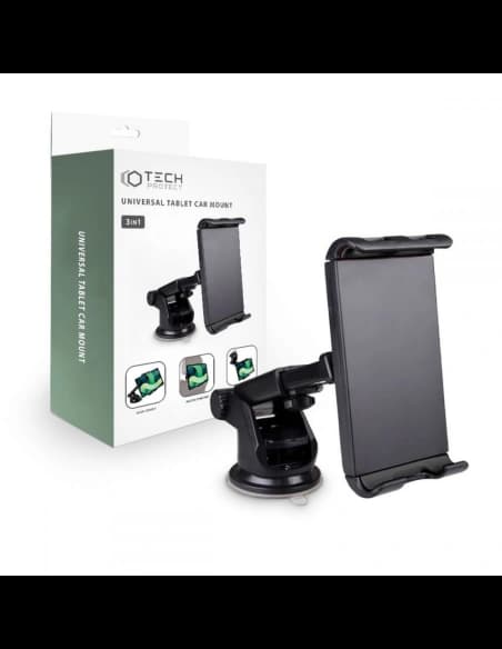 Upevnění do auta Tech-Protect 3in1 Univerzální držák na tablet do auta černý