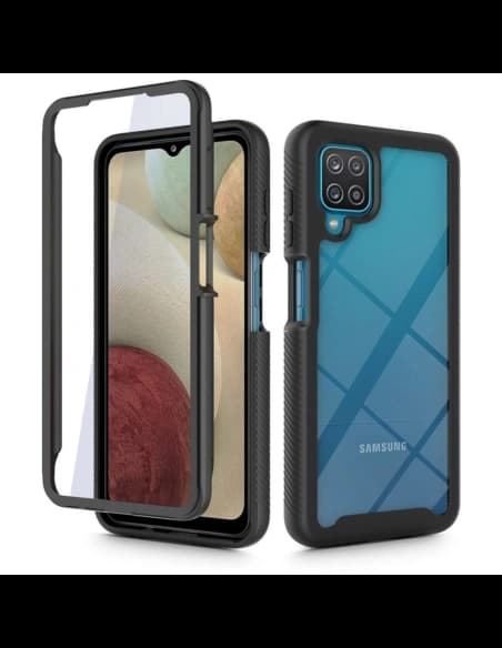 Case Tech-Protect Defense360 Samsung Galaxy A12 Schwarz