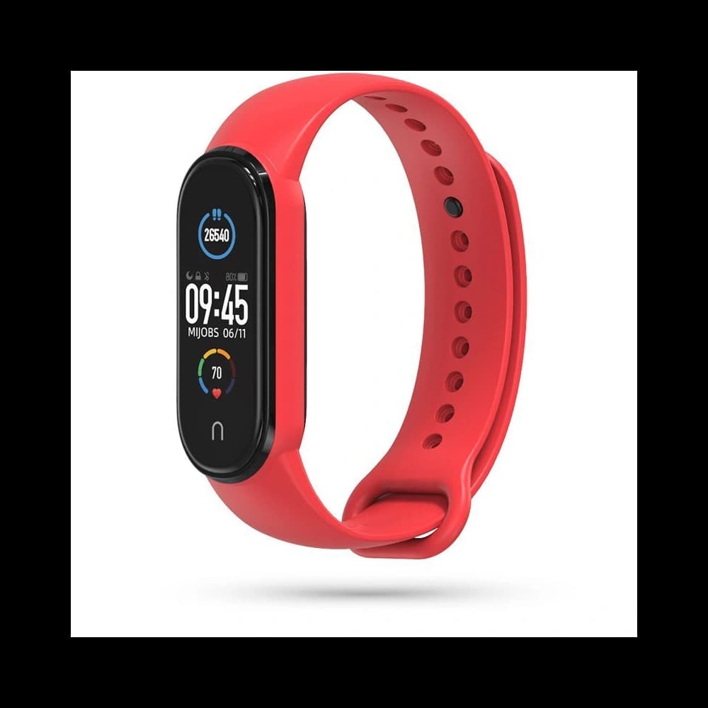 Pasek Tech-Protect Iconband Xiaomi Mi Band 5/6 Piros - 1